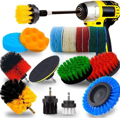 20pcs Power Drill Brush Accessories Set 350g 15cm Extension Attachment