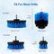 Bathroom Electric Drill Cleaning Brush Attachment 20mm Plate Height